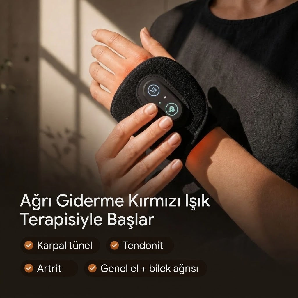 Elışık Kırmızı Işık Terapi Bandı